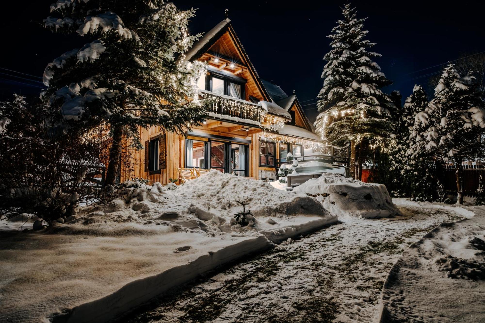 Villa Swiss Na Wylacznosc - Jacuzzi, Sauna, Bilard Kościelisko Εξωτερικό φωτογραφία